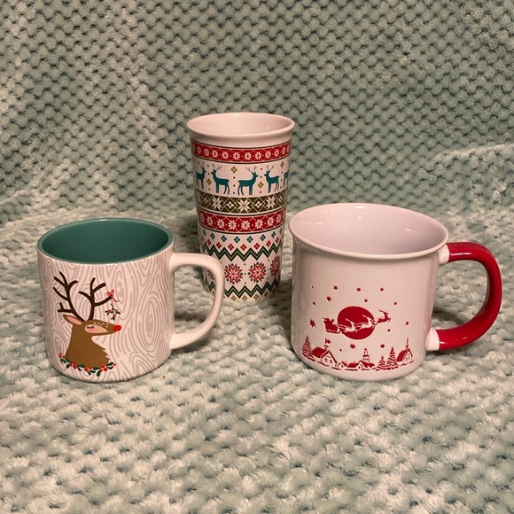 Modern Holiday Mugs - Picture 1 of 3